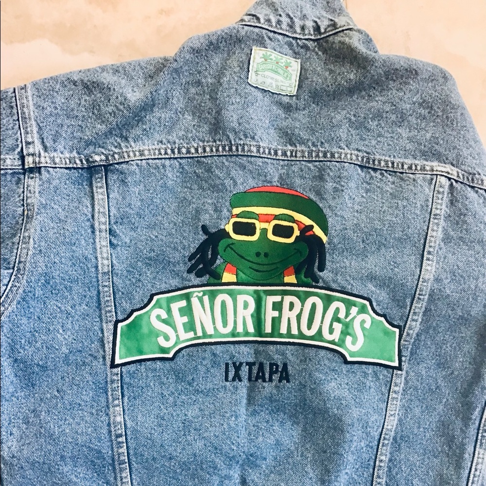 Origanal Ixtapa Senior Frog’s Denim Jacket